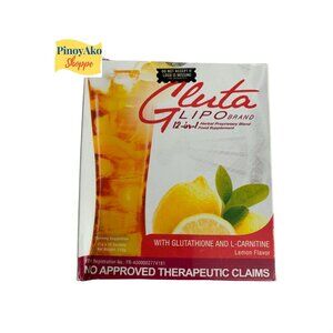 Gluta Lipo 12in1 Juice Lemon Flavor 10sachets